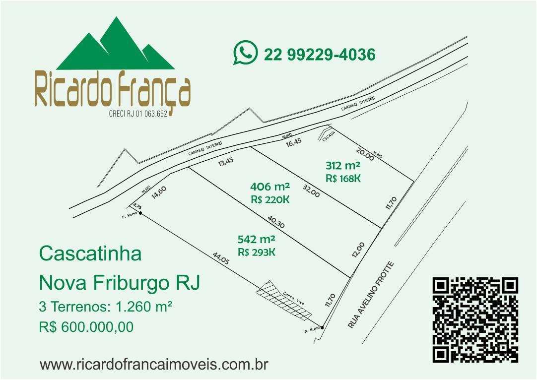  - Natureza, altitude e privacidade – 3 terrenos com vista deslumbrante em Nova Friburgo